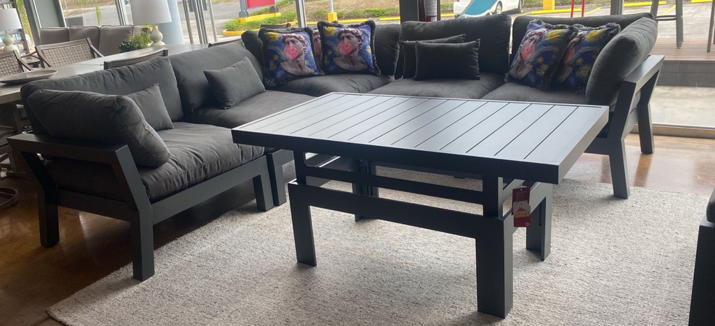 SOFA SECCIONAL EN L VIENA GRIS OSCURO