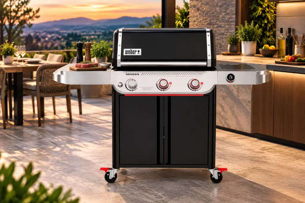 Sunset Weber Genesis Outdoor Kitchen.webp