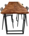 MESA BAR MADERA RUSTICA 180CM EUR3862326-180-M
