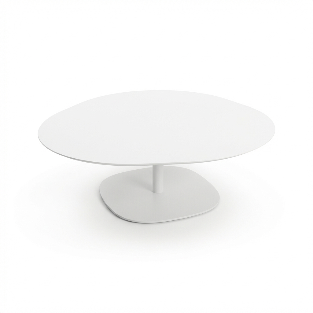 MESA CENTRO DINOSAUR EGG BLANCA 90X36 CM 	J5AT5320B63ALU