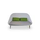SOFA DOBLE DINOSAUR EGG SLING BLANCO COJIN GRIS 	J5AC5317N08TEX