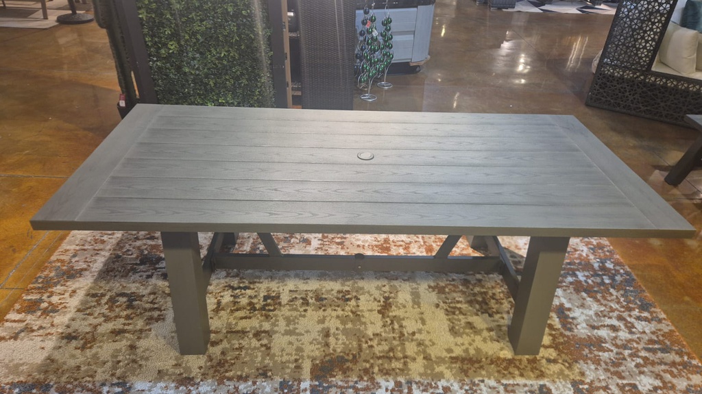 MESA COMEDOR PANAMA COLOR BRUSHED GREY 215X100CM HAI19T030A-215100-JB-003