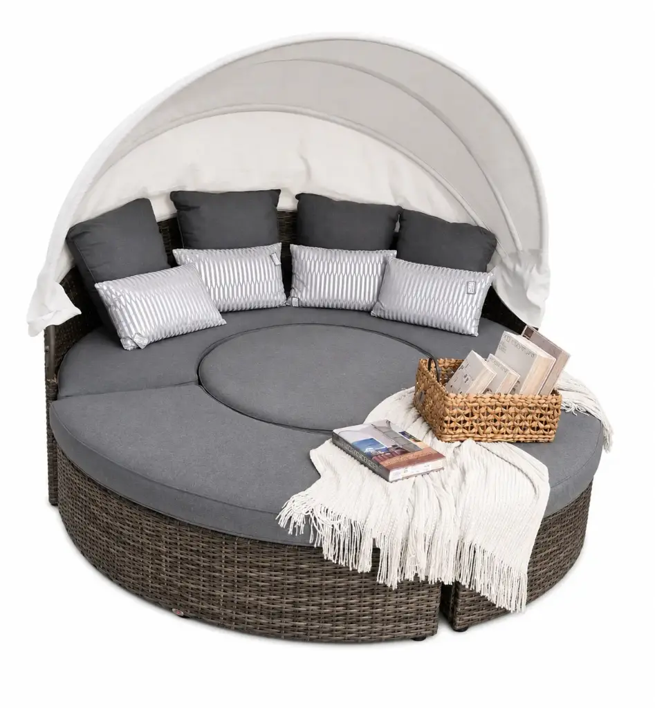 DAYBED GRIS GB012A-W-KD