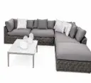 SET SOFA SECCIONAL EN L 1 OTTO GRIS HAI18C108A-W-S-1