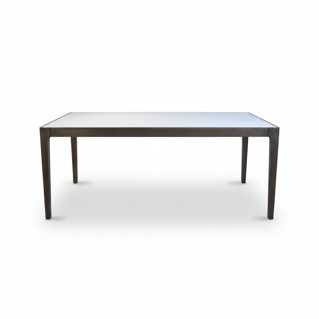 MESA COMEDOR PIONEER 180X90CM BASE GRAY WALNUT SOBRE SANDALEX 3103 YEC123590