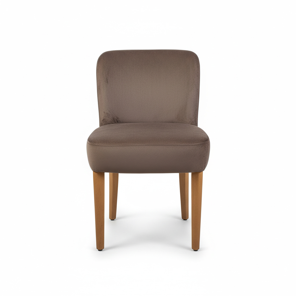 SILLA HELEN GRAY WALNUT MOSTAZA KILYOS 110
