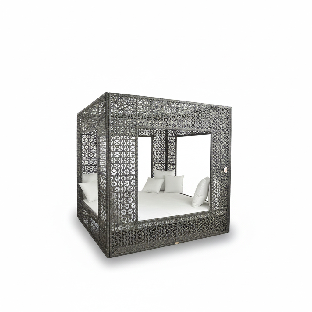 DAYBED CUADRADO SERENITY PJO-5100-GRY-SQDB 