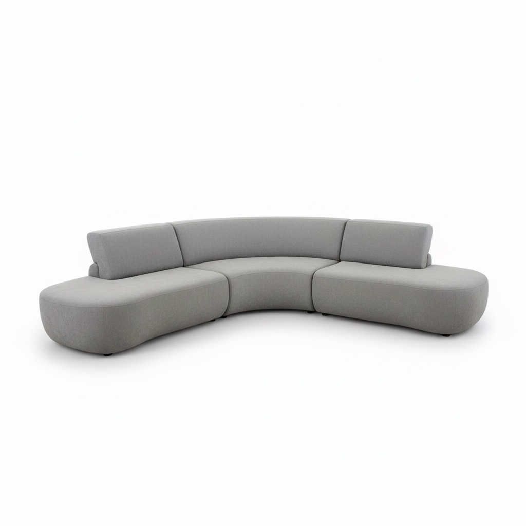SOFA EN L BRAND CAFE CLARO 3A94 140X95X78 SER0110106