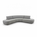 SOFA EN L BRAND CAFE CLARO 3A94 140X95X78 SER0110106