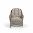 SILLA COMEDOR OXFORD CAFÉ COJIN BEIGE HAI24C036A-W-5110