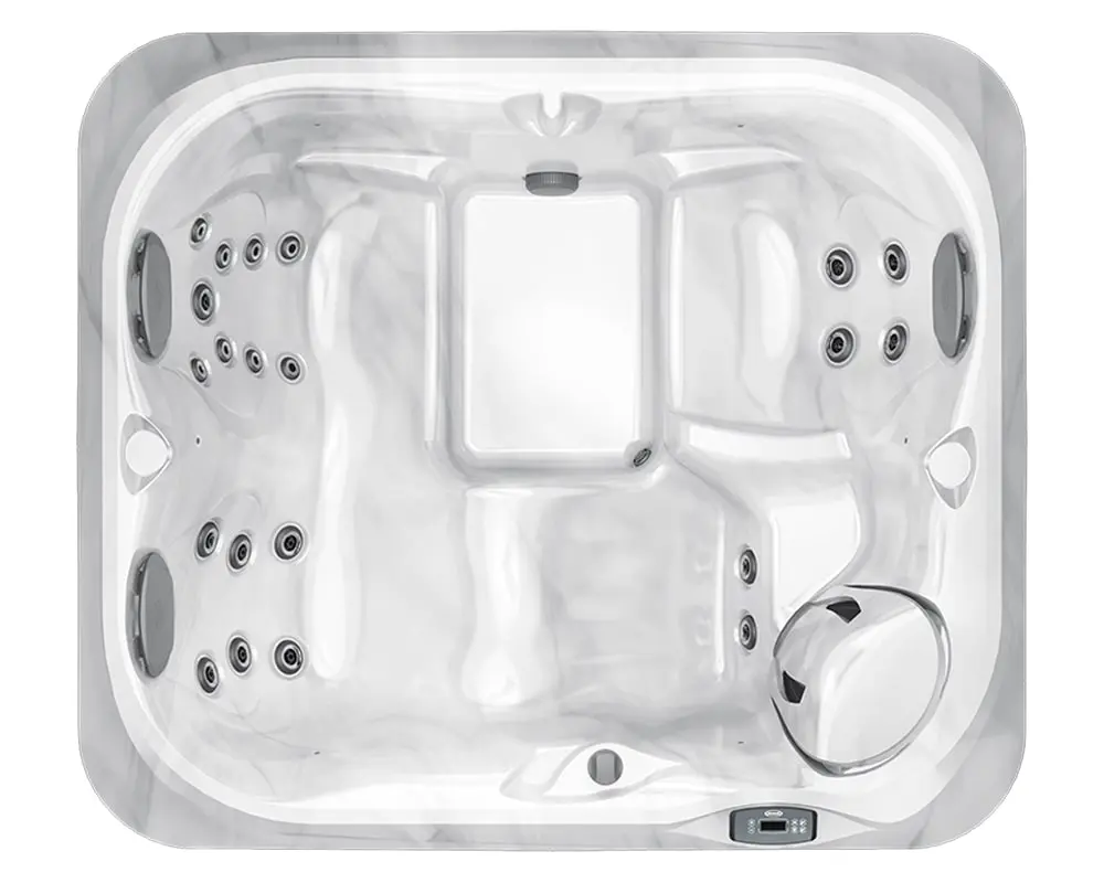 SPA JAC215 CON TAPA CABINET CHARCOAL SHELL SILVER PEARL