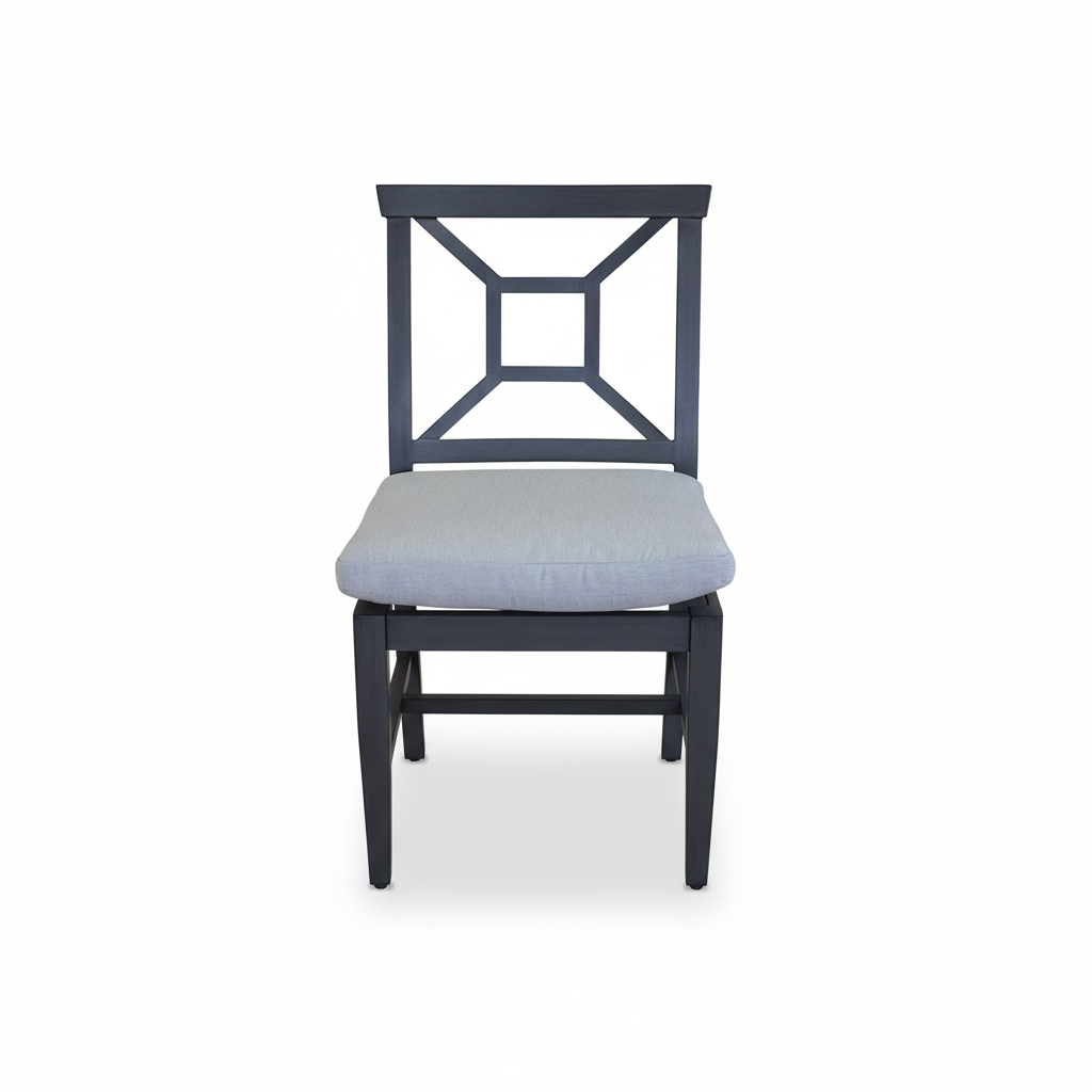 SILLA COMEDOR MARTINEQUE GRIS COJIN BEIGE HAI16C65A-K