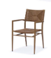 SILLA POSITANO CON BRAZOS FIBRA NATURAL EAS6091-W504