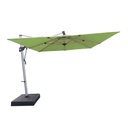 SOMBRILLA CANTILEVER  CUADRADA 3X3M ESTR PLATINUM TELA KIWI C/BASE HAIAKZ10ST5T4211BC0519C2