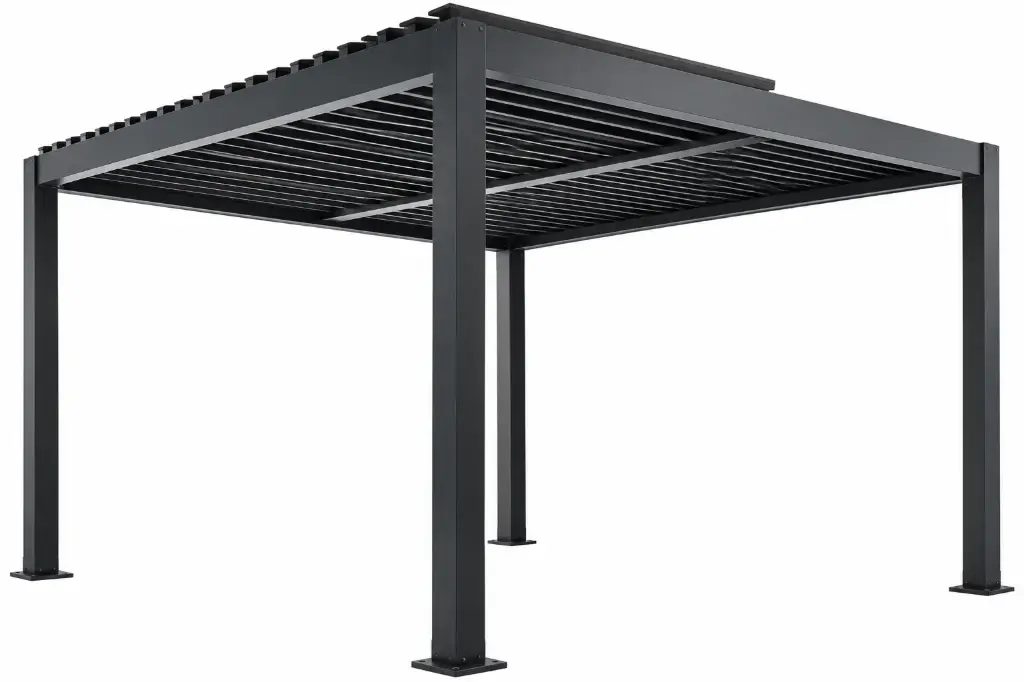 GAZEBO GRIS OSCURO 300X400 CM HAIGB124-300400A-G