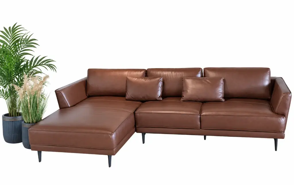 SOFA EN L VENTURI C2 VINTAGE SMOKE COU