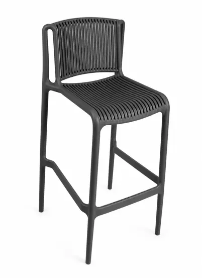 SILLA NES 65CM NEGRA TILM-BC-BCN65-BLK