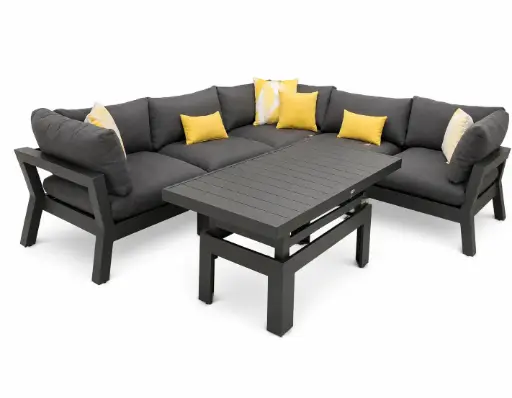 SOFA EN L VIENA GRIS OSCURO HAI19C112A-PE66035