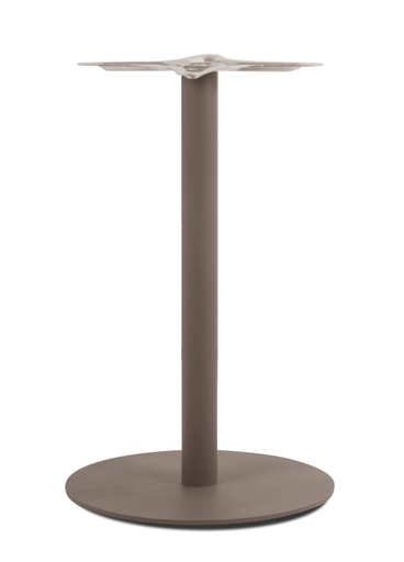 BASE MESA REDONDA LOTUS NEGRA 400X400 PAP744360-102