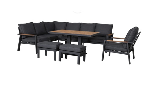 SOFA EN L SOFA INDIVIDUAL 2 OTOMANOS MESA CENTRO ALTA HAI22C144A-CLB-PE67043
