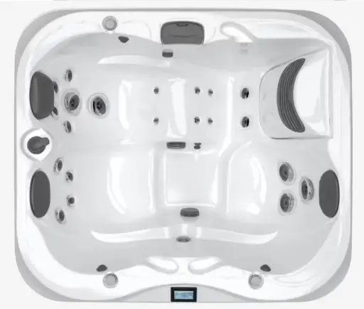 SPA JAC315 240V CON TAPA Y SMART TUB CABINET SMOKED EBONY SHELL MORNING MIST 2026